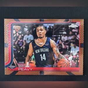 2025-26 Topps Chrome - Micah Peavy #291 Basketball Refractor (RC)
